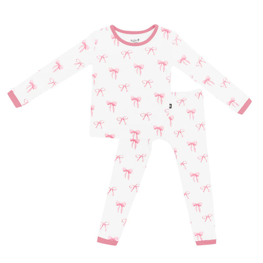 Kyte Baby Toddler Pajama Set | Bow