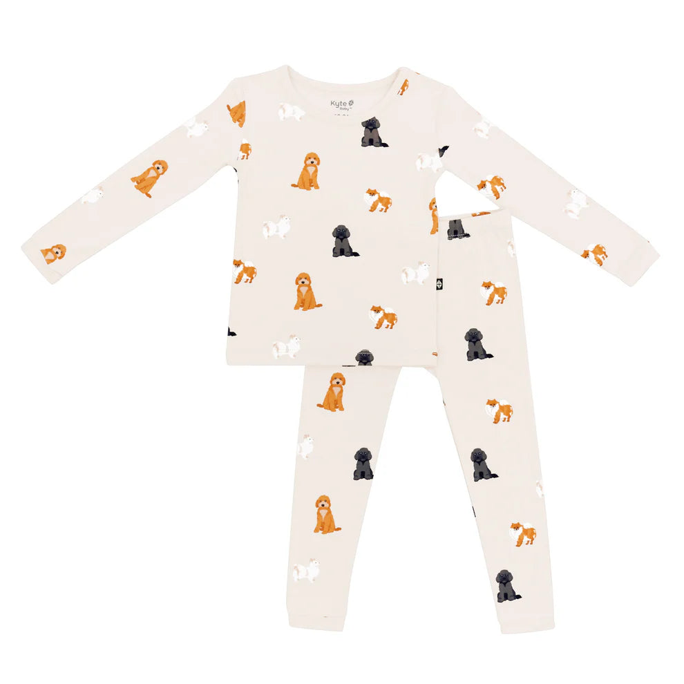 Kyte Baby Toddler Pajama Set | Fluffy Dog