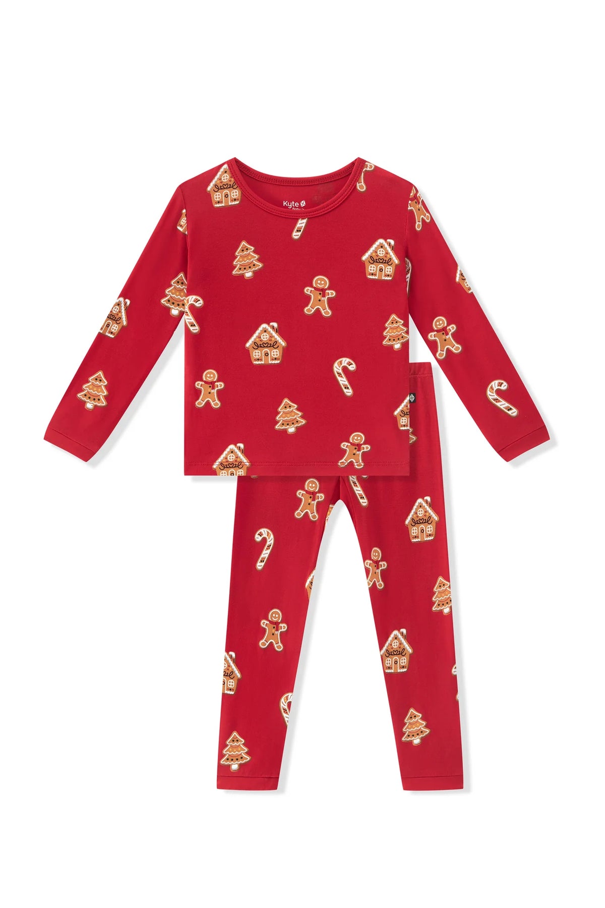 Kyte Baby L/S Pajama Set | Gingerbread