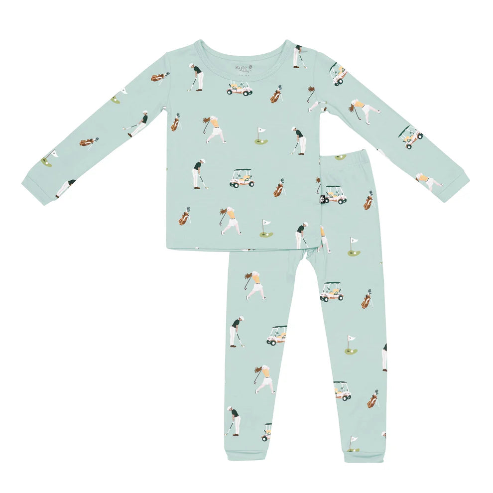 Kyte Baby Toddler Pajama Set | Golf
