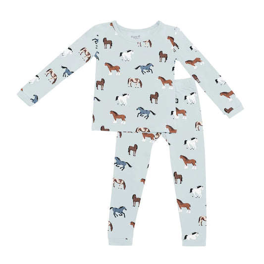 Kyte Baby Toddler Pajama Set | Horse