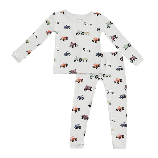 Kyte Baby Toddler Pajama Set | Tractor