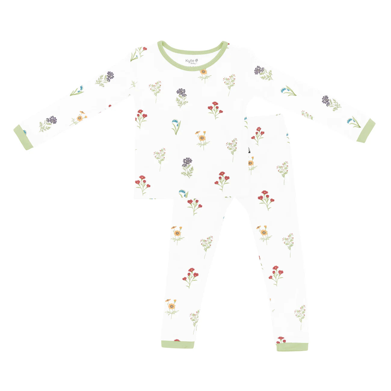 Kyte Baby Toddler Pajama Set | Wildflower