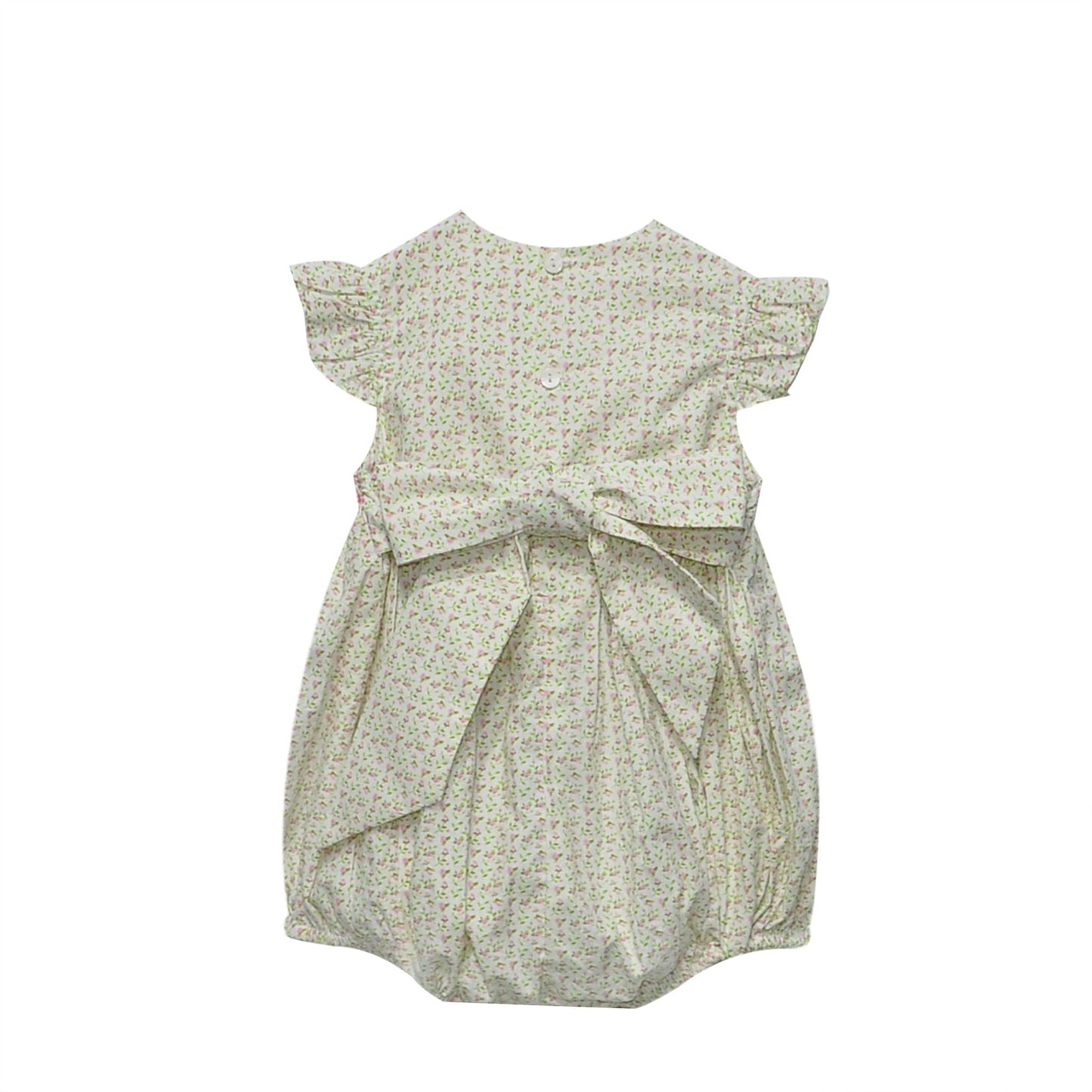 Pink Flower Juliette Girl Bubble-Garden Keepsake