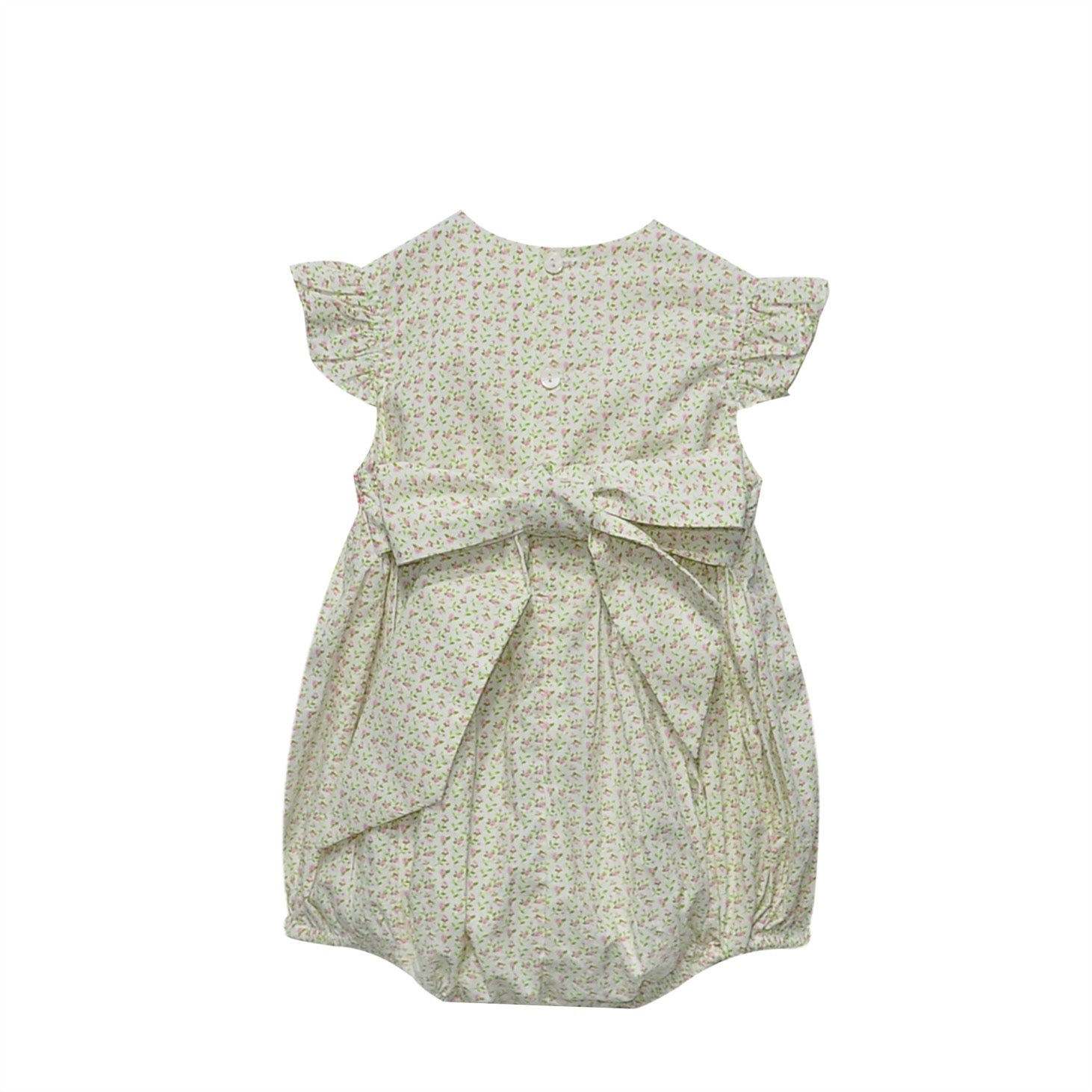 Pink Flower Juliette Girl Bubble-Garden Keepsake