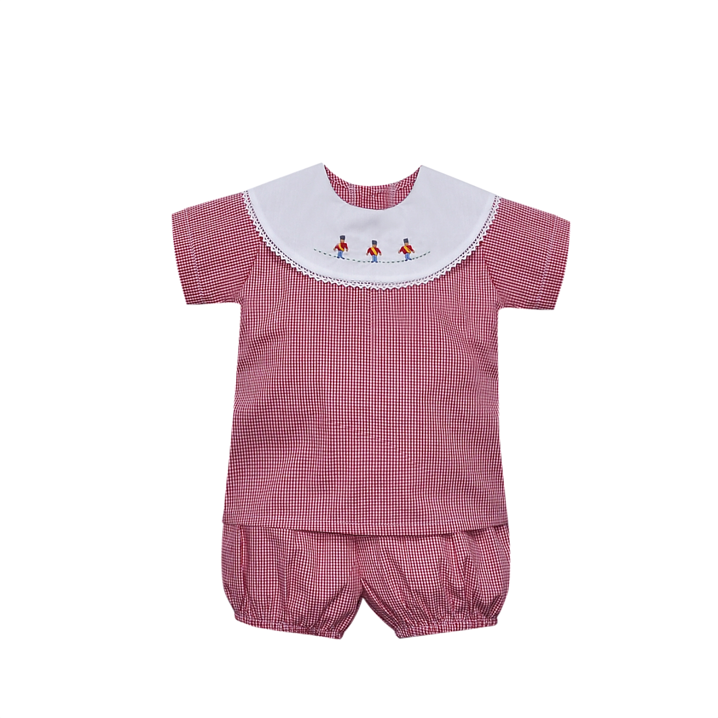 Royal Red Bailey Short Set | Soldier