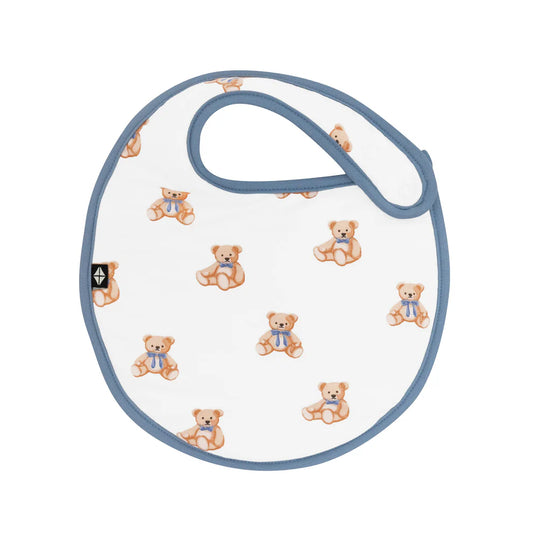 Kyte Baby Cushy Bib | Teddy Bear