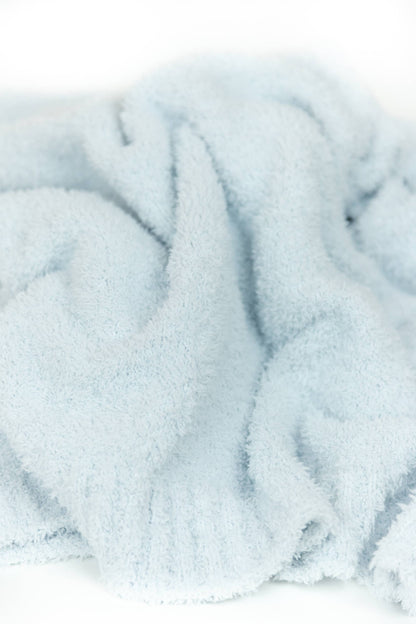 Cozy Baby Receiving Blanket | Blue