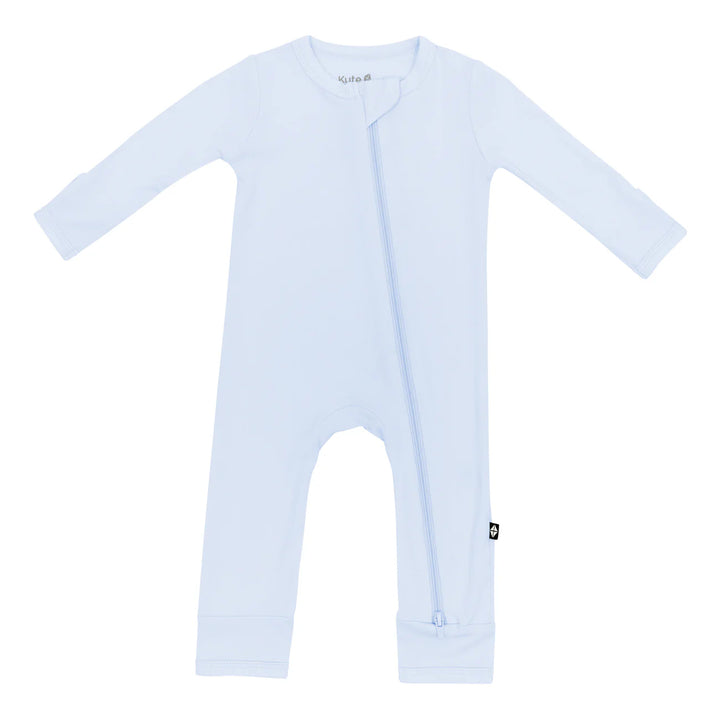 Kyte Baby Zippered Bamboo Romper | Mist