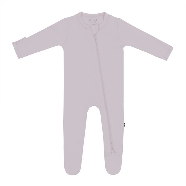 Kyte Baby Zippered Bamboo Footie | Wisteria