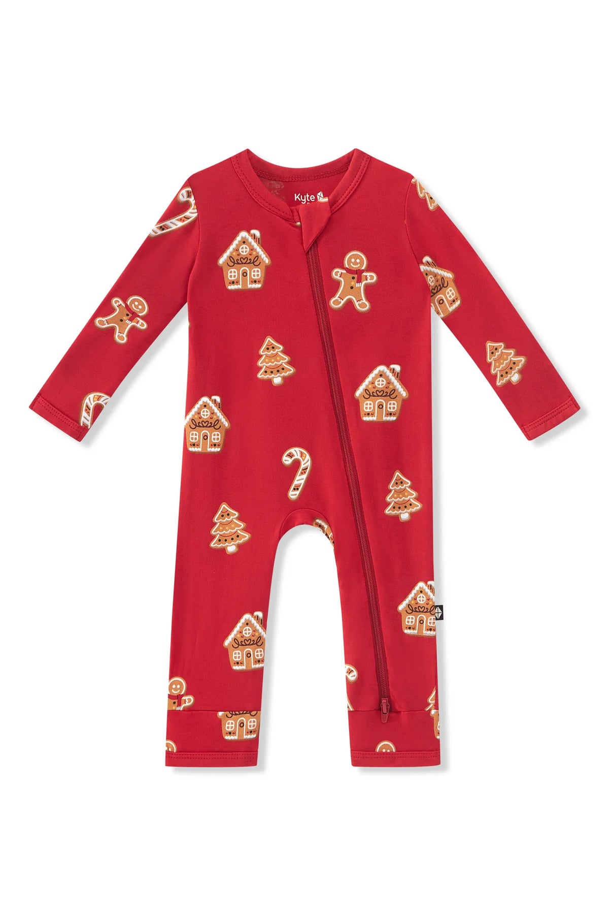 Kyte Zippered Romper | Gingerbread