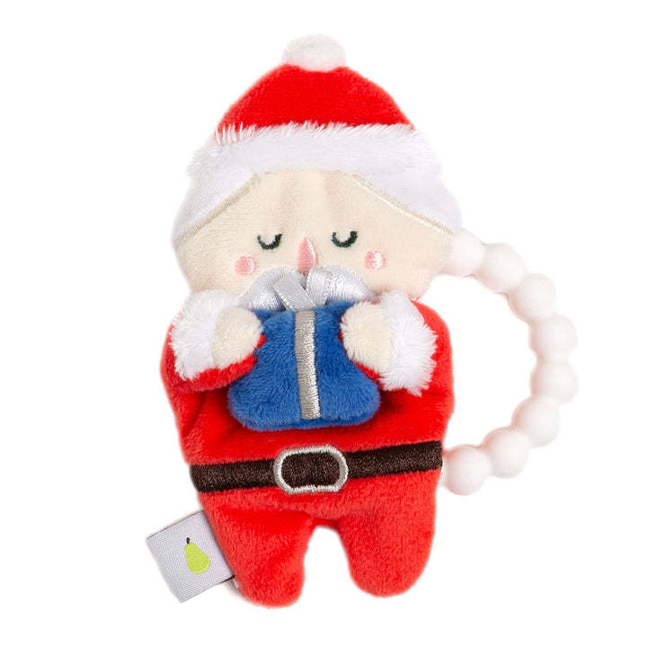 Baby Crinkle Teether Toy | Santa with Present