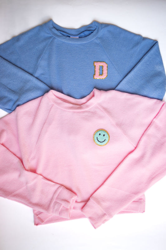 Custom Patch Set | Cuddle Soft Crew Neck + Wide Leg Pant