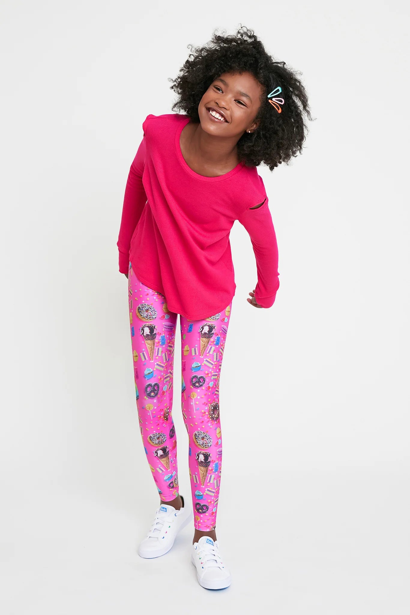 Candy Spill Leggings | Pink