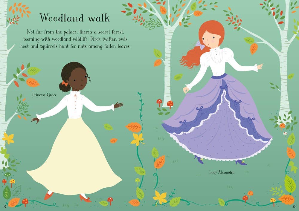 Little Sticker Dolly Dressing Princess | Usborne