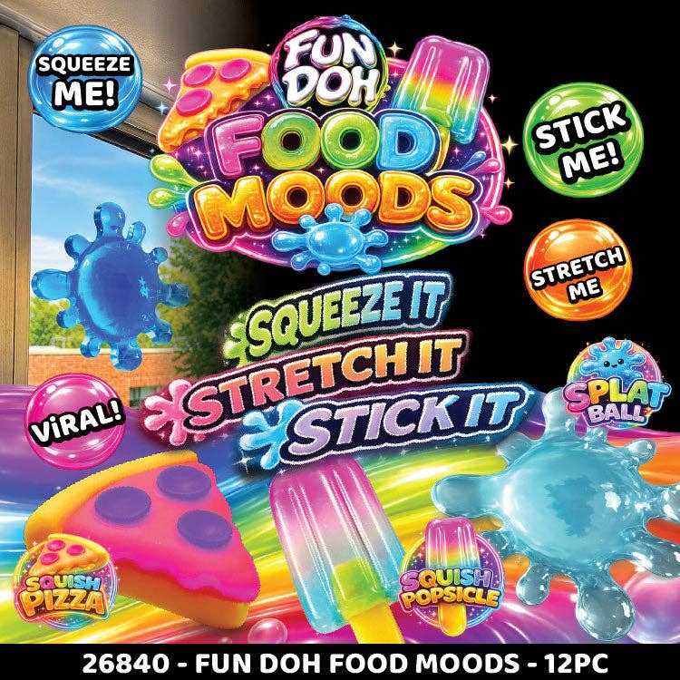 Fun Doh Food Moods Snack Attack Squishy | Assorted