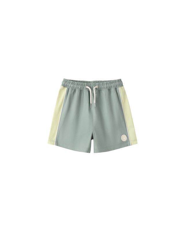PANELED BOARDSHORT SEA GREEN
