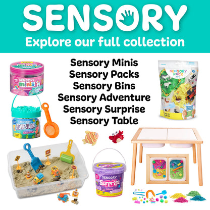 Sensory Surprise Squishy Foam Bucket | Unicorn Charms