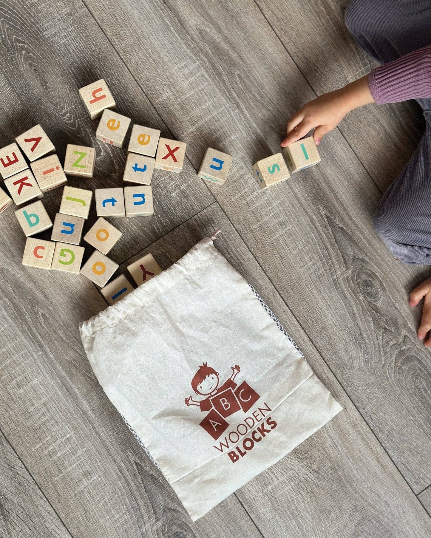 Alphabet Spelling Blocks