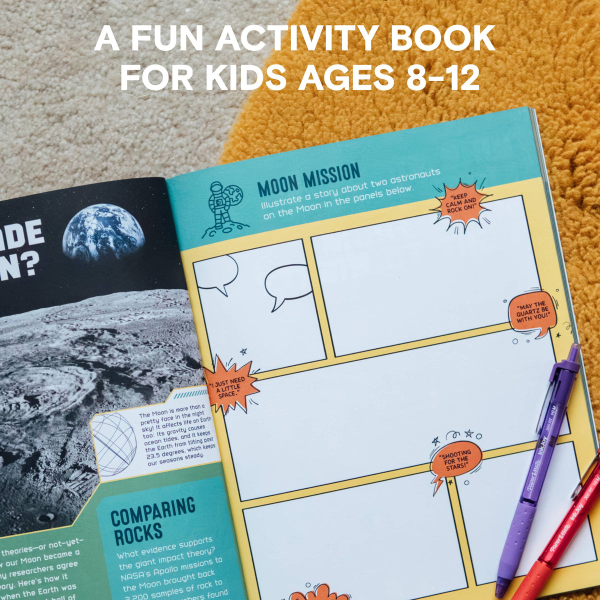 The Outer Space Activity Book For Kids