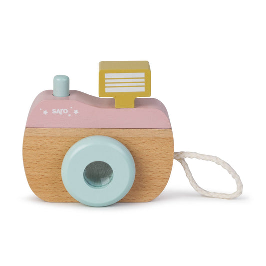 Kaleidoscope Wooden Camera | Pink