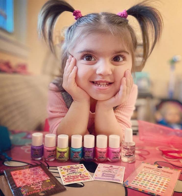 Princess Nail Art Piggy Paint Non-Toxic Nail Polish