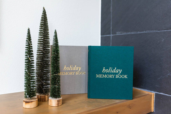 Holiday Memory Book & Family Keepsake | Emerald