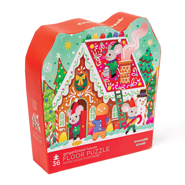 36-Piece Puzzle | Gingerbread House