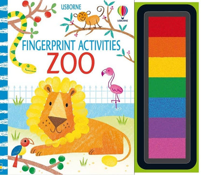 Fingerprint Activities Zoo | Usborne