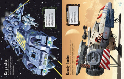 Build Your Own Spaceships Sticker Book | Usborne