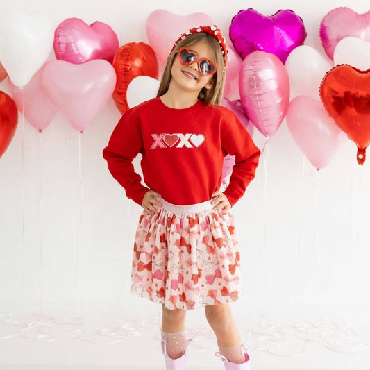 Bow Love Valentine's Day Tutu