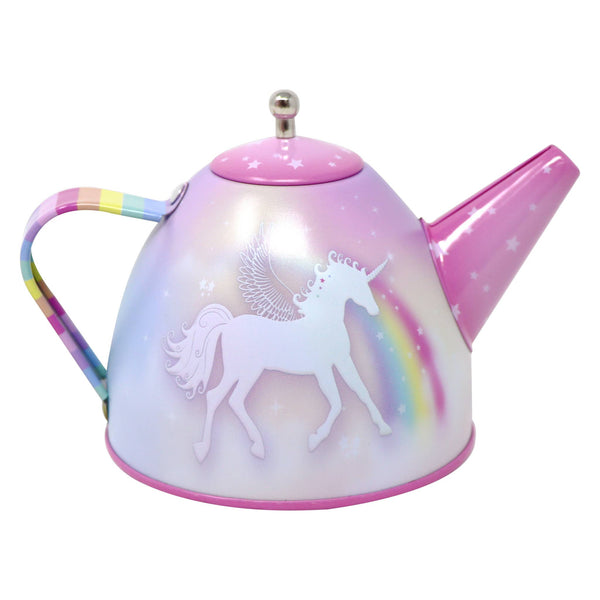 Unicorn Dreamer 15 Piece Tin Tea Set In Carry Case