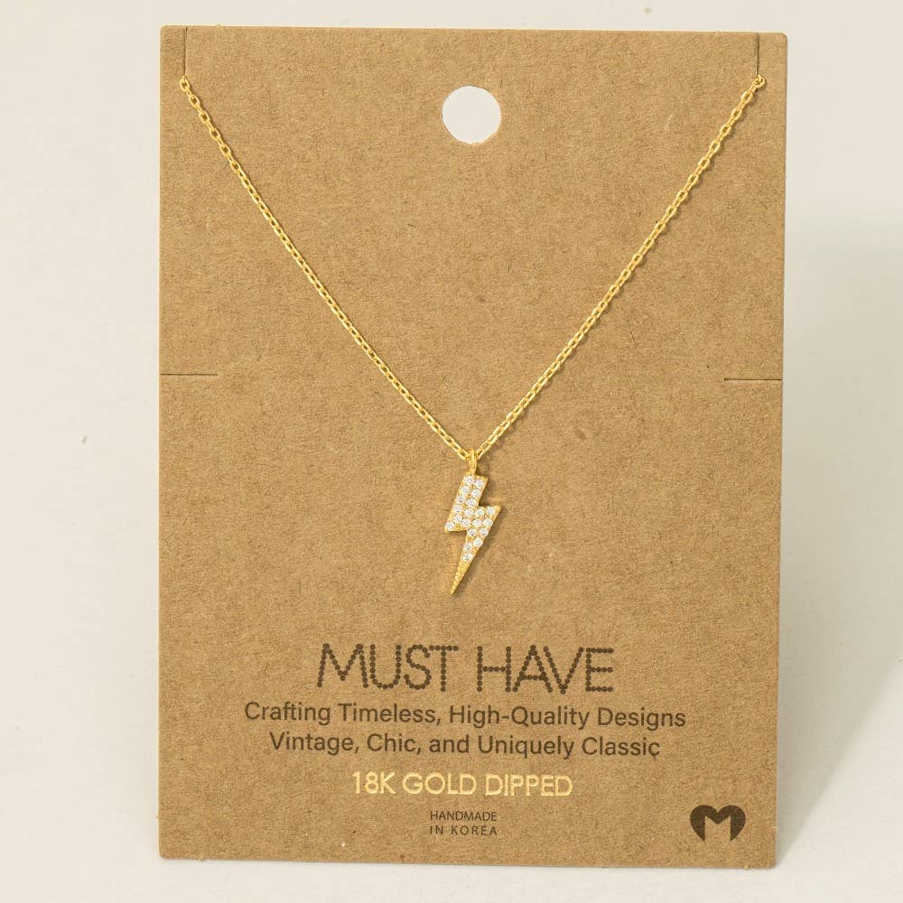 Lightning Bolt Necklace