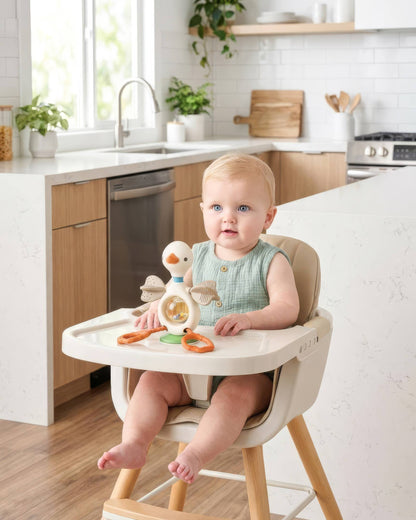 Itzy Twist & Bop™ | High Chair Sensory Toy Goose
