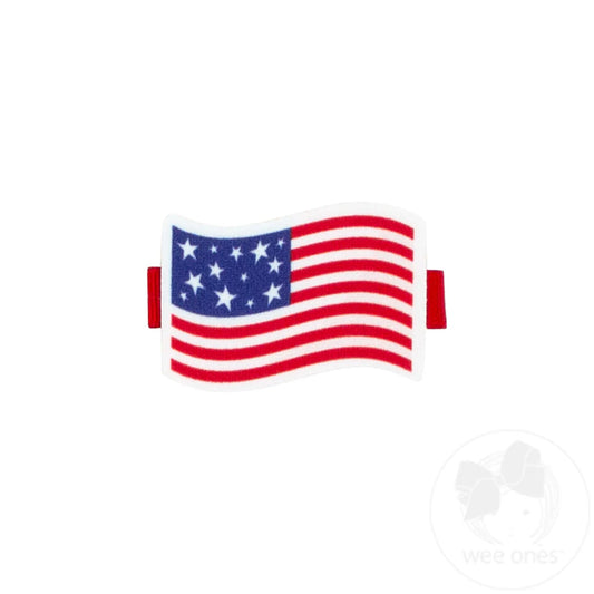 Flag Hair Clip
