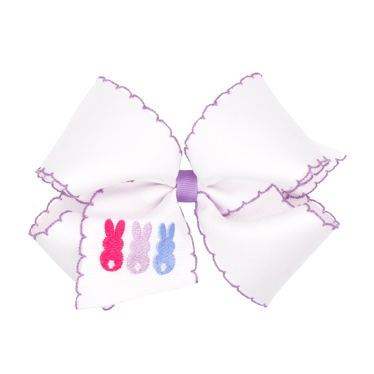 King Embroidered Grosgrain Bow | Peeps