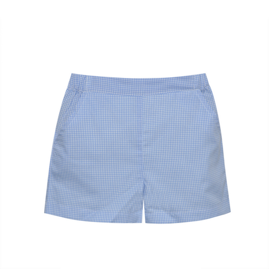 Bennett Short | Blue Gingham