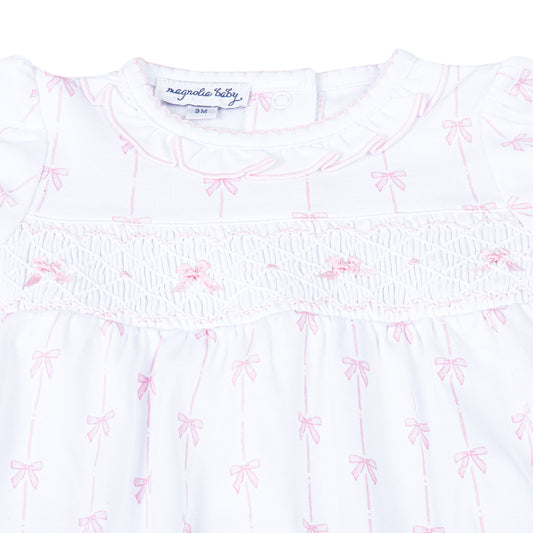Amelia's Classics Smocked Printed Bubble