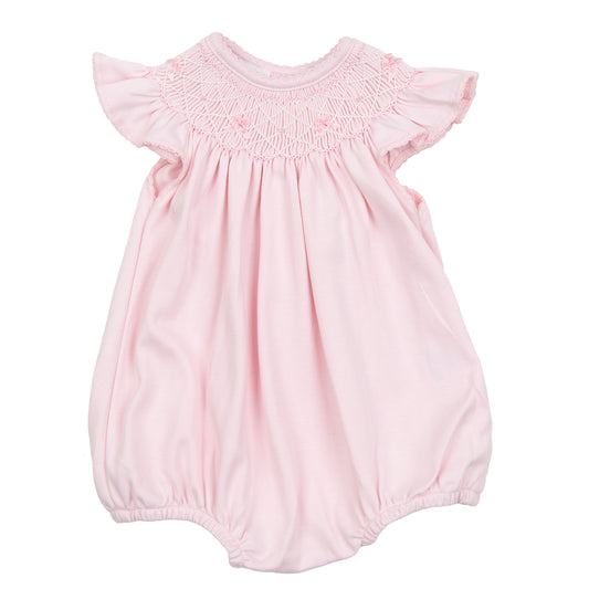 Amelia's Classics Solid Bishop Flutters Bubble | Pink