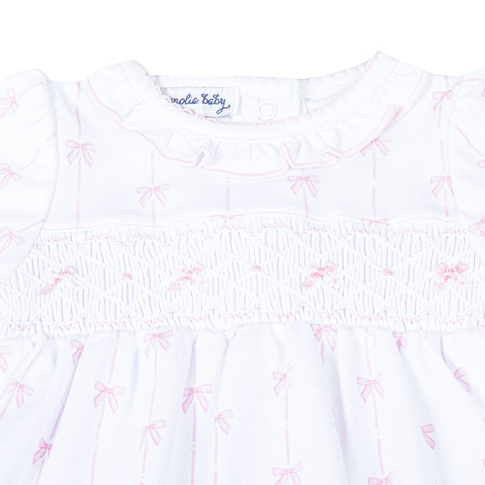 Amelia's Classics Printed Smocked Footie