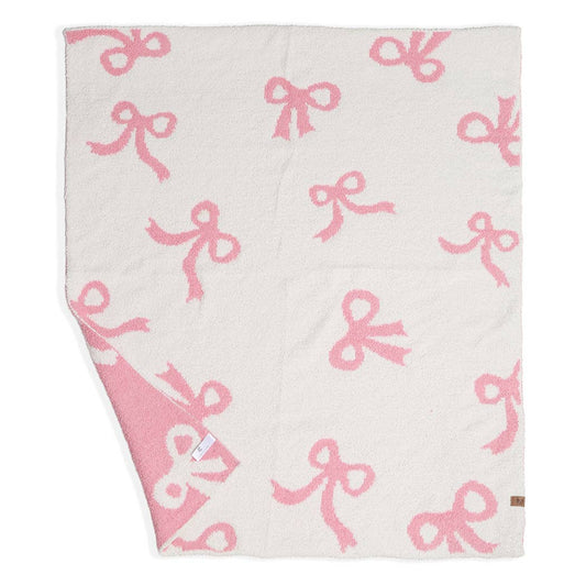 Child's Ribbon Pattern Throw Blanket