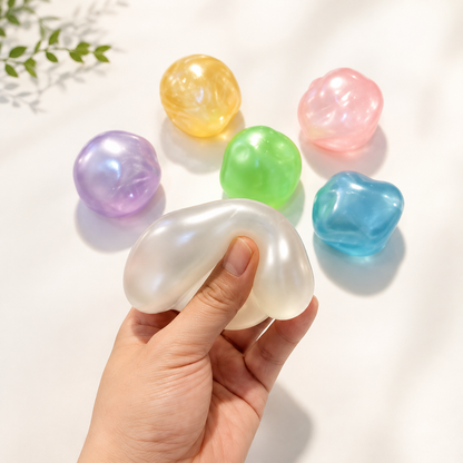 Pearlescence Pop Coconut Oil Squishy Spheres