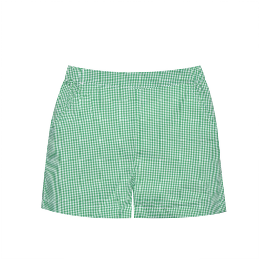 Bennett Short | Kelly Green Gingham