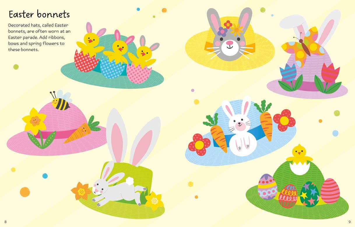 First Sticker Book Easter: Usborne