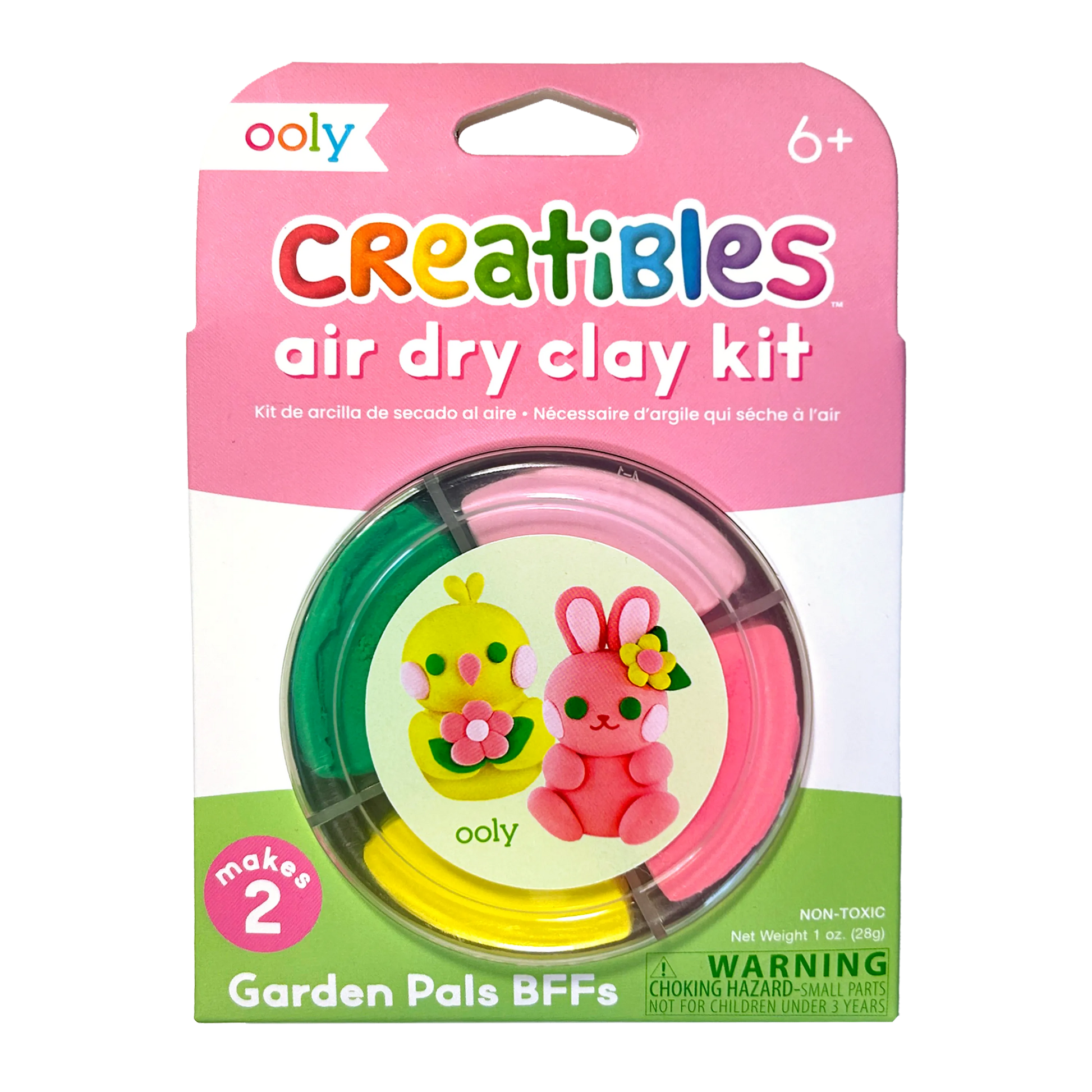 Creatibles Air Dry Clay Kit - Garden Pals BFFs
