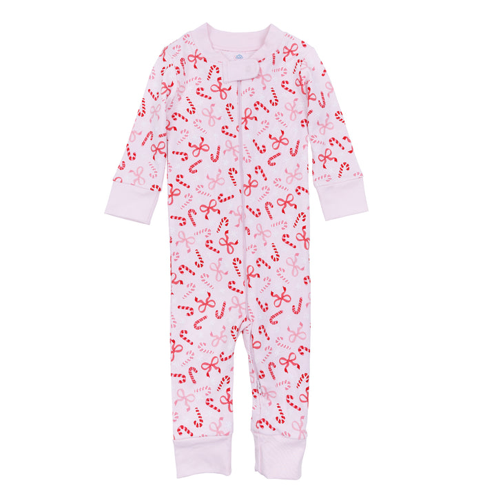 Candy Cane Lane Zipper Pajamas