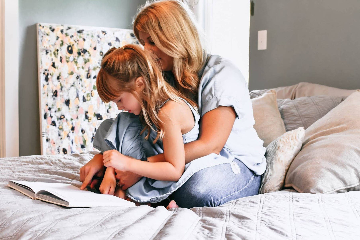 Dear Daughter Childhood Keepsake Book | Cream