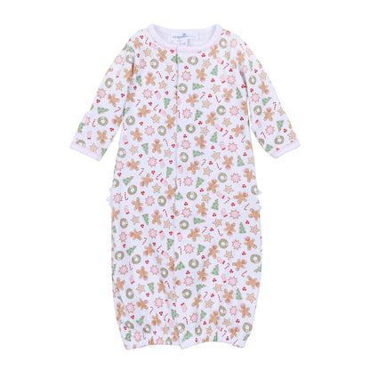 Frosted Wonderland Printed Ruffle Converter | Pink