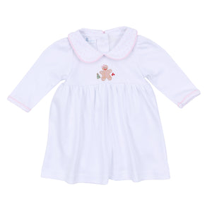 Frosted Wonderland Collared Dress Set | Pink