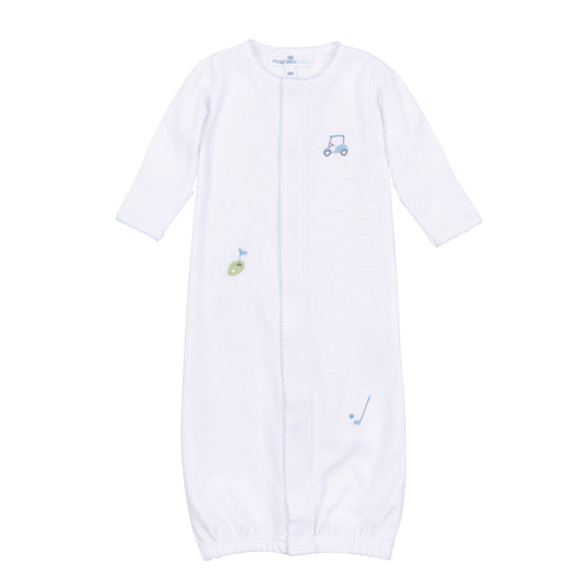 Tiny Tee Time Embroidered Converter | Light Blue